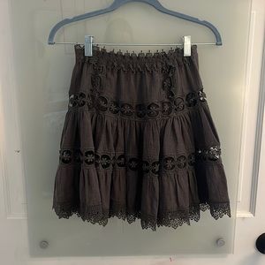 Super cute mini skirt from an online boutique!!